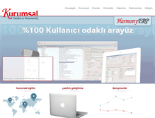 Tablet Screenshot of kurumsalyazilim.com